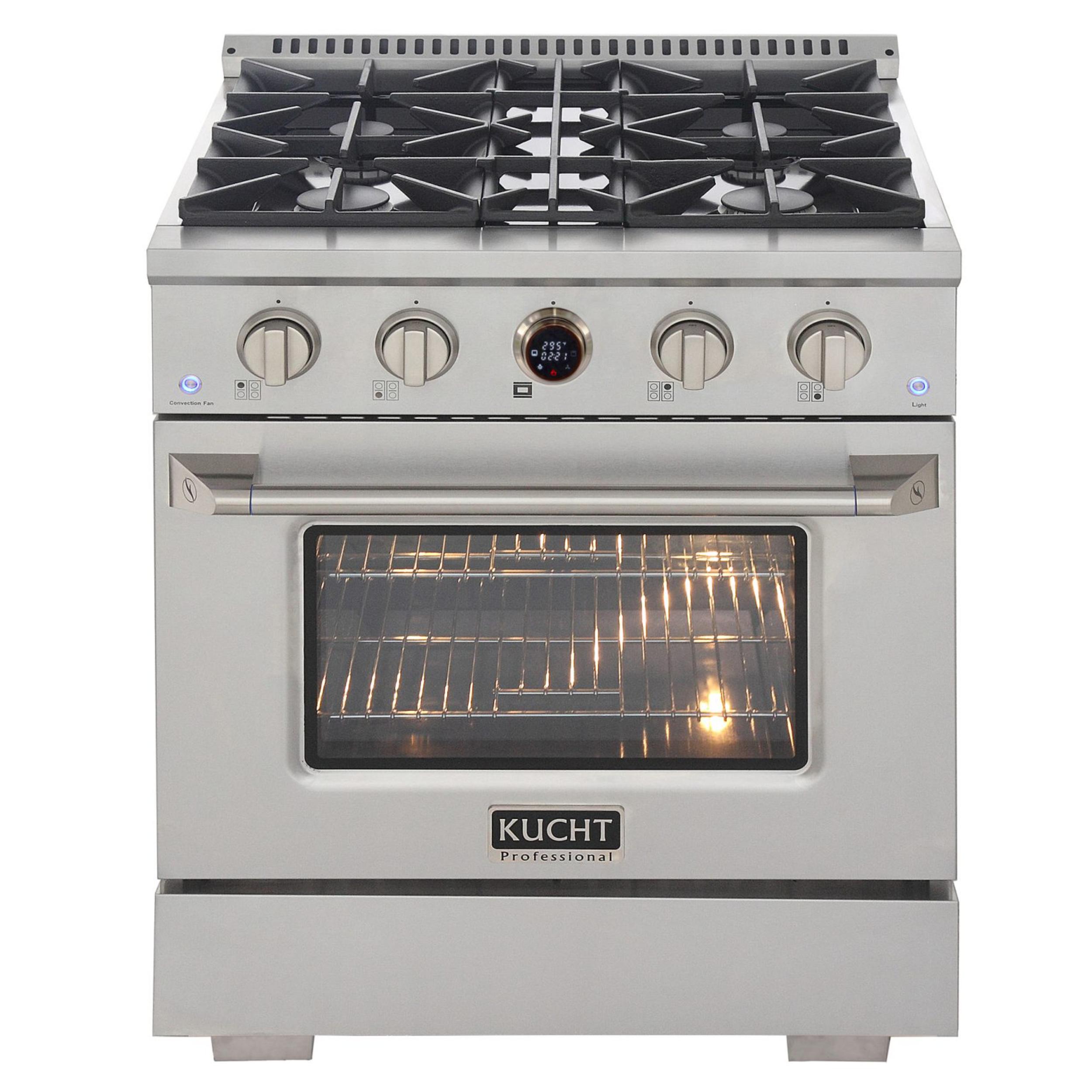 Kucht 60ss 60” Pro Class Dual Fuel Range in Stainless Steel
